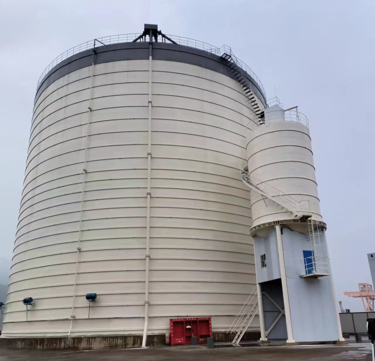 龙亭10万吨水泥钢板库