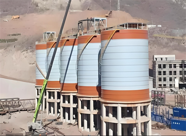 龙亭高架钢板仓